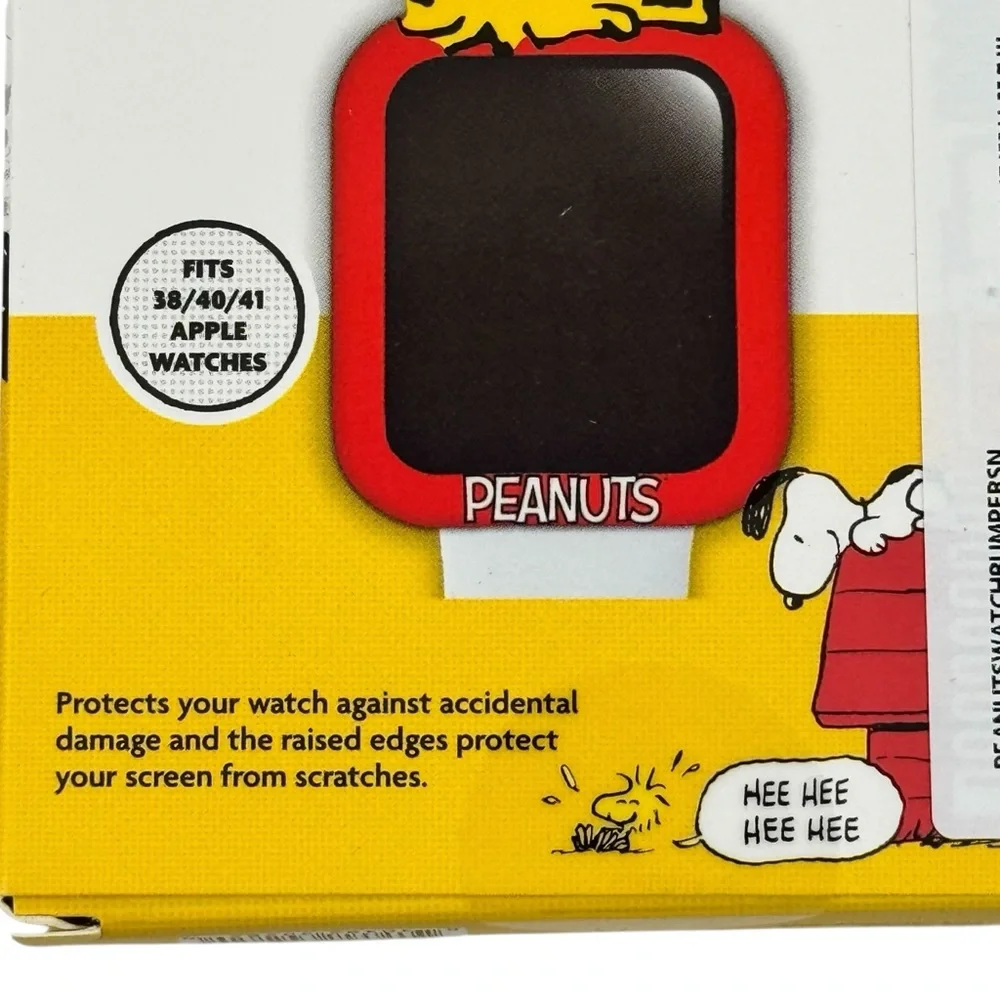NIB CultureFly Peanuts Woodstock Apple Watch Bumper Case 38 40 41mm Doghouse
